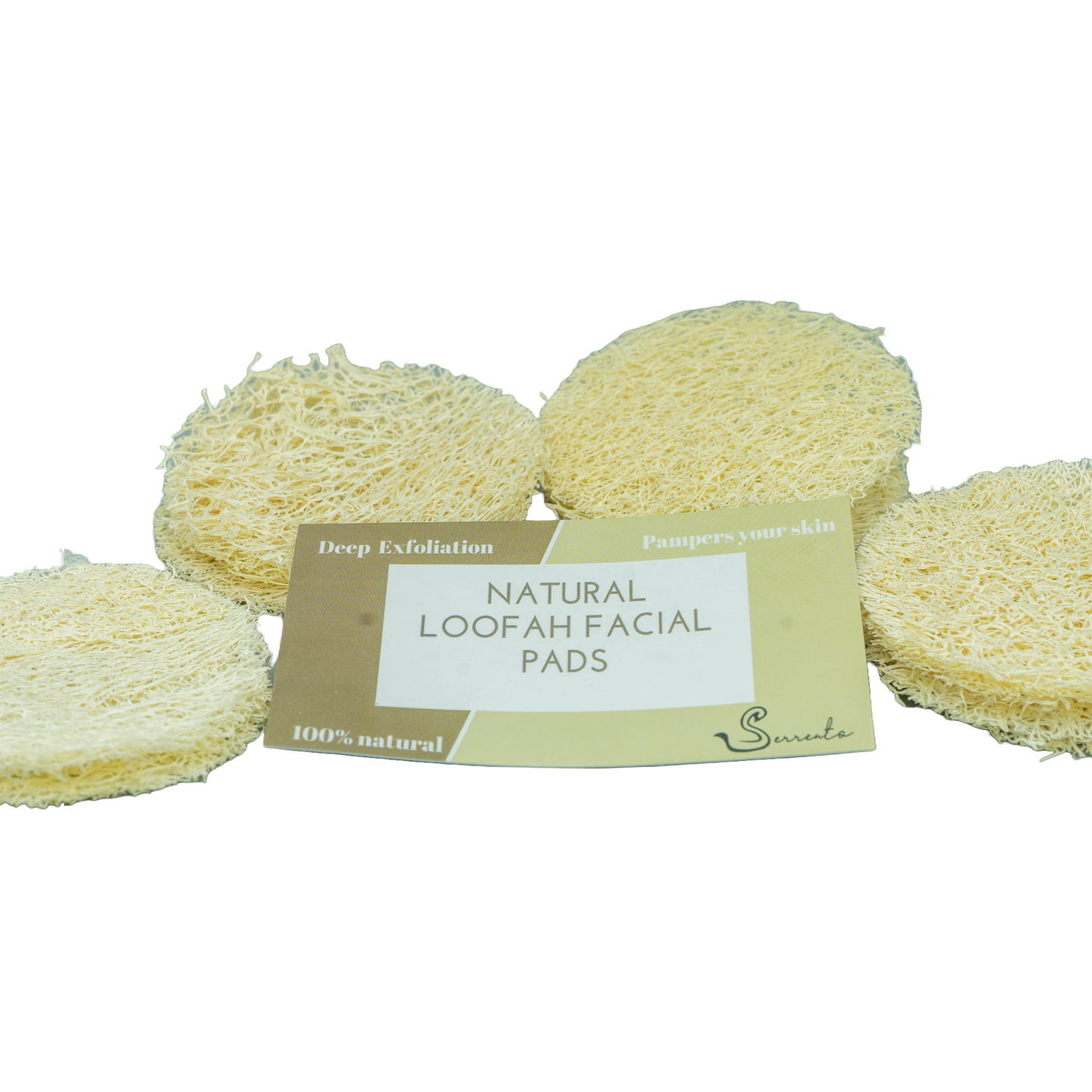 Loofah Facial pads - Papa Bear Care