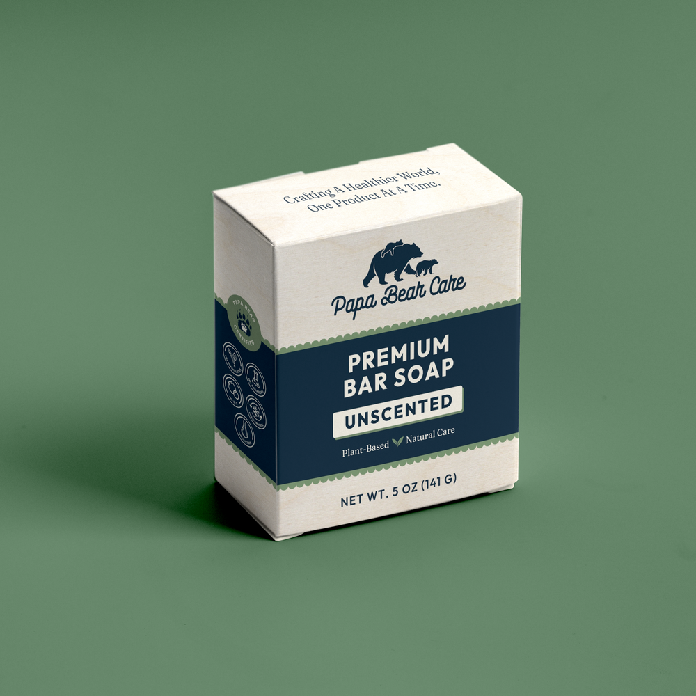 Premium Bar Soap - Papa Bear Care
