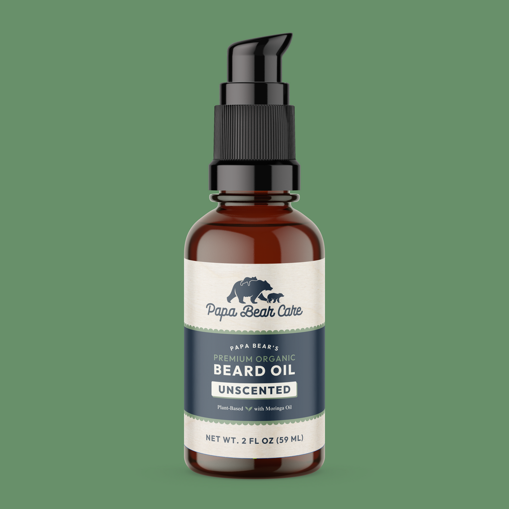 Organic Beard Oil - Papa Bear Care