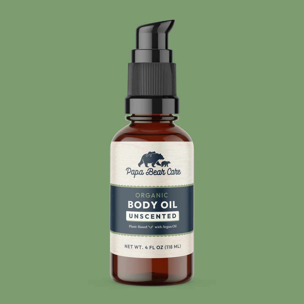 Organic Body Oil - Papa Bear Care